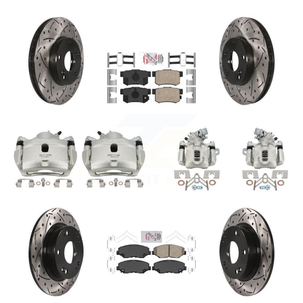 Transit Auto - KCD-101139N - Front and Rear Disc Brake Kits image 1