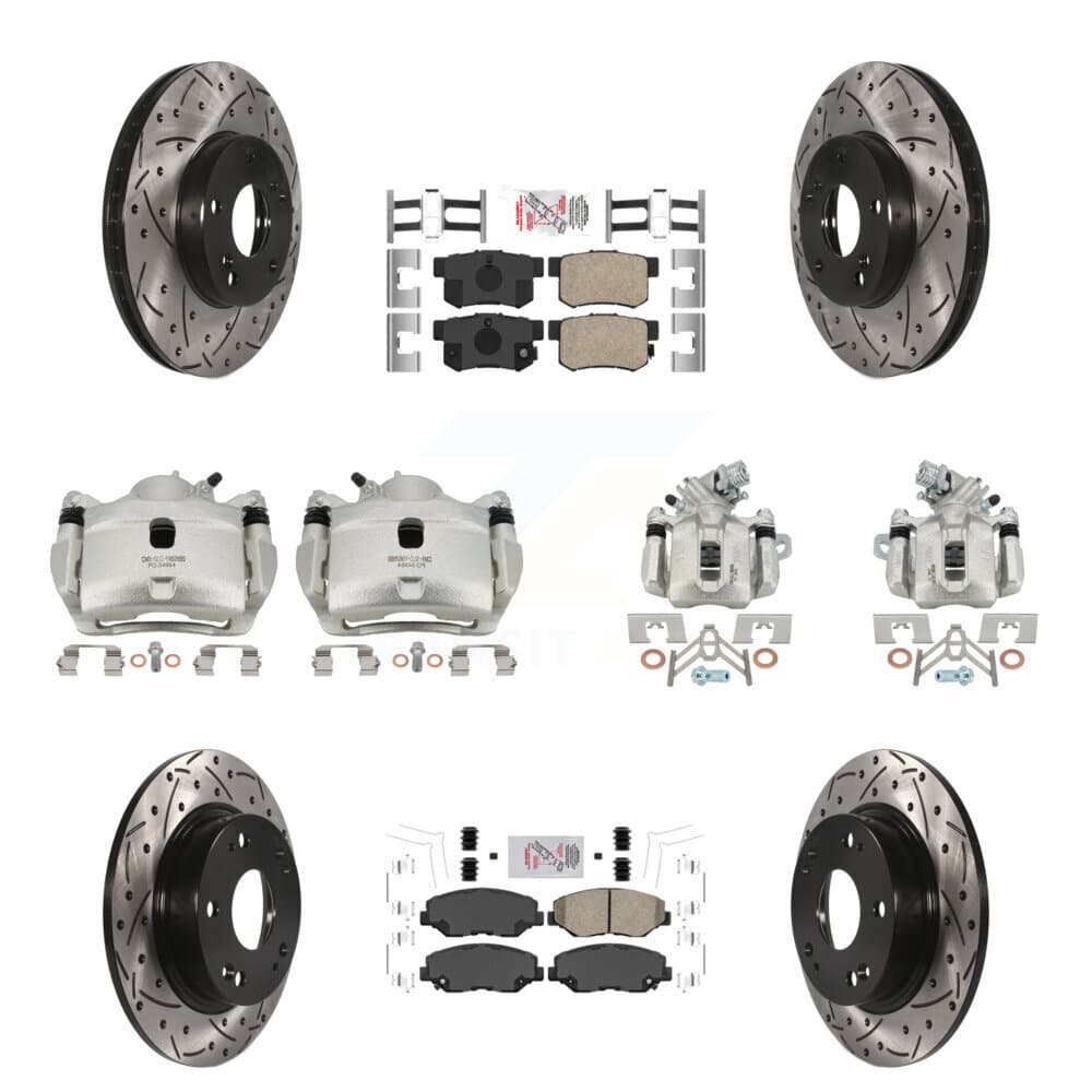 Transit Auto - KCD-101141N - Front and Rear Disc Brake Kits image 1