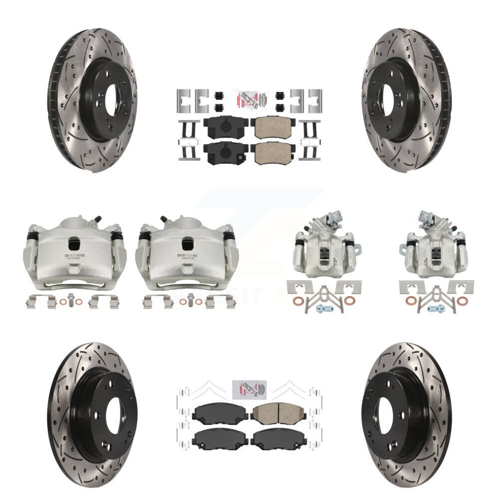 Transit Auto - KCD-101146N - Front and Rear Disc Brake Kits image 1