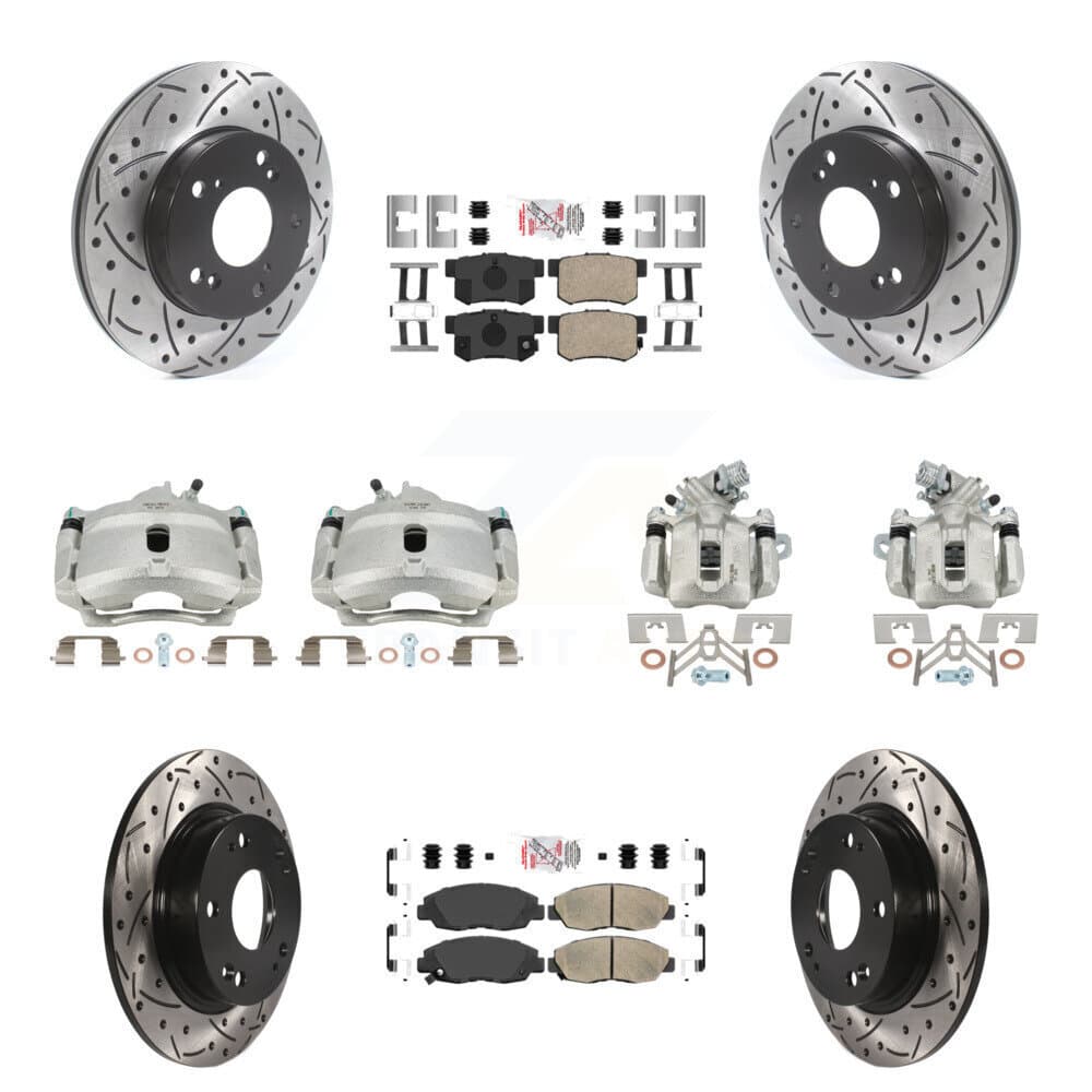 Transit Auto - KCD-101154N - Front and Rear Disc Brake Kits image 1