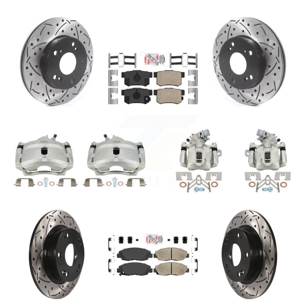 Transit Auto - KCD-101155N - Front and Rear Disc Brake Kits image 1
