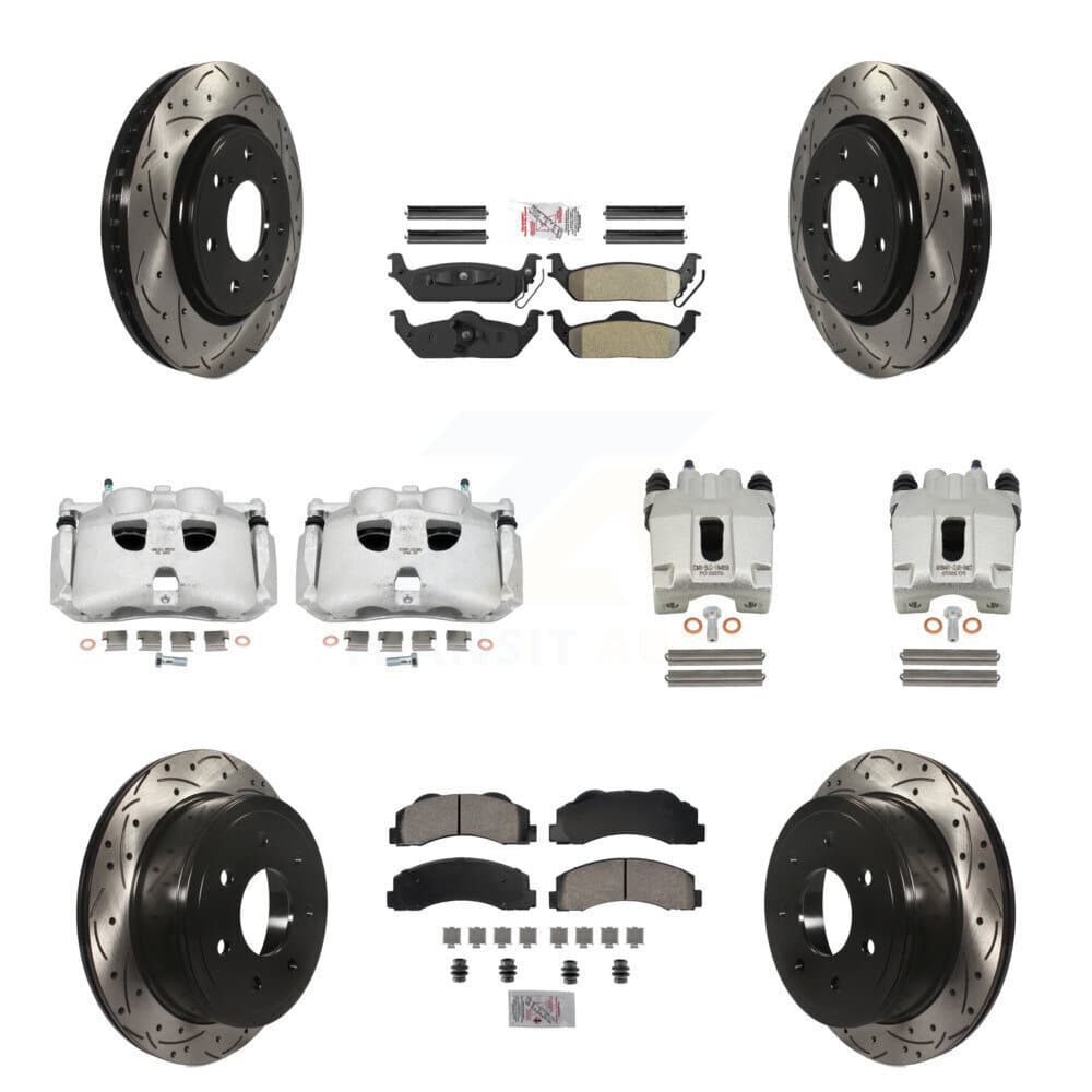 Transit Auto - KCD-101176N - Front and Rear Disc Brake Kits image 1