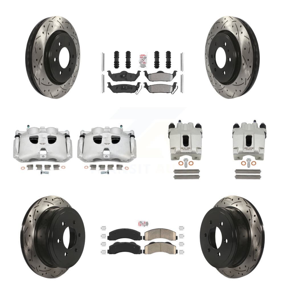 Transit Auto - KCD-101181N - Front and Rear Disc Brake Kits image 1
