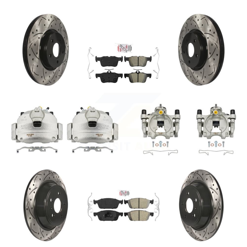 Transit Auto - KCD-101192N - Front and Rear Disc Brake Kits image 1