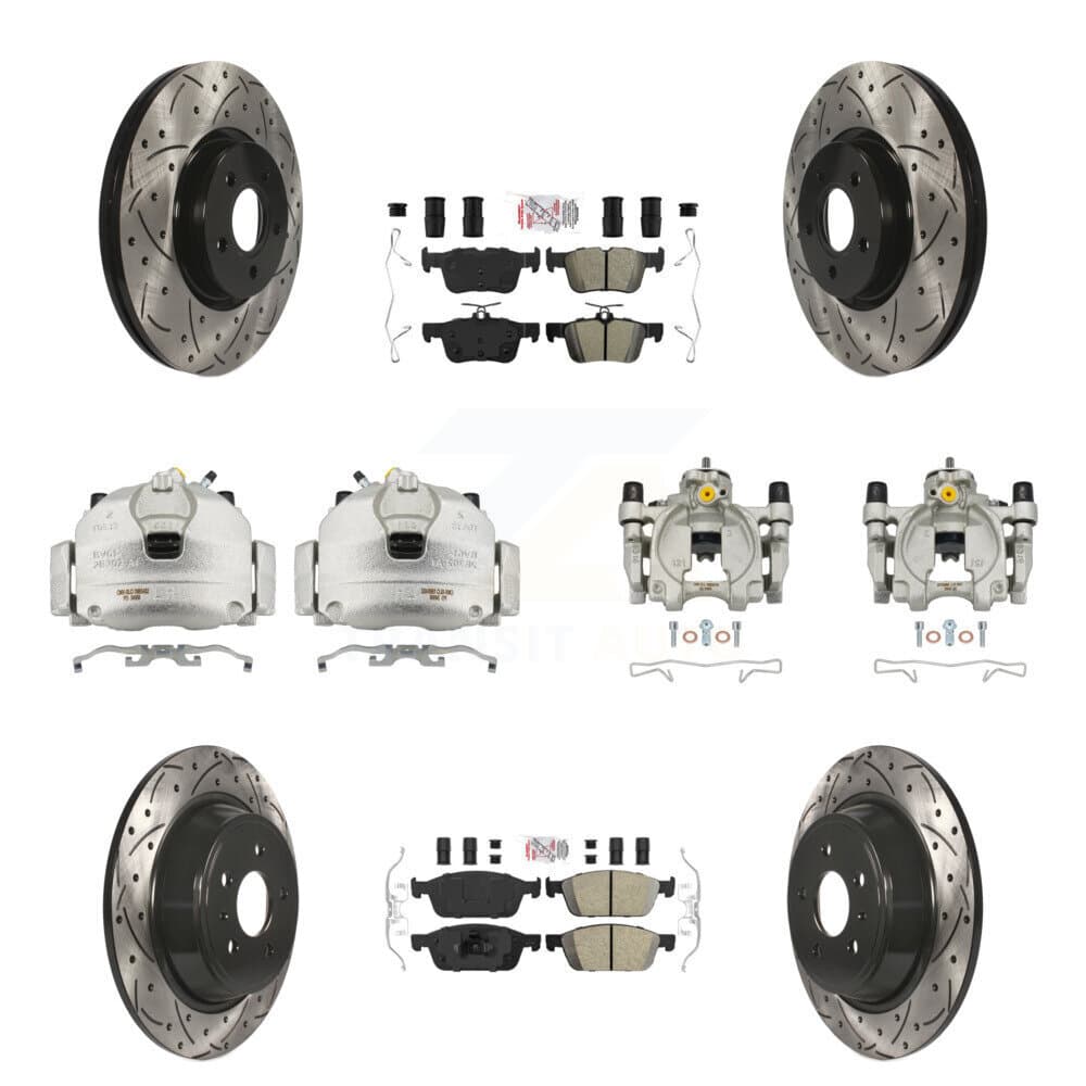 Transit Auto - KCD-101196N - Front and Rear Disc Brake Kits image 1