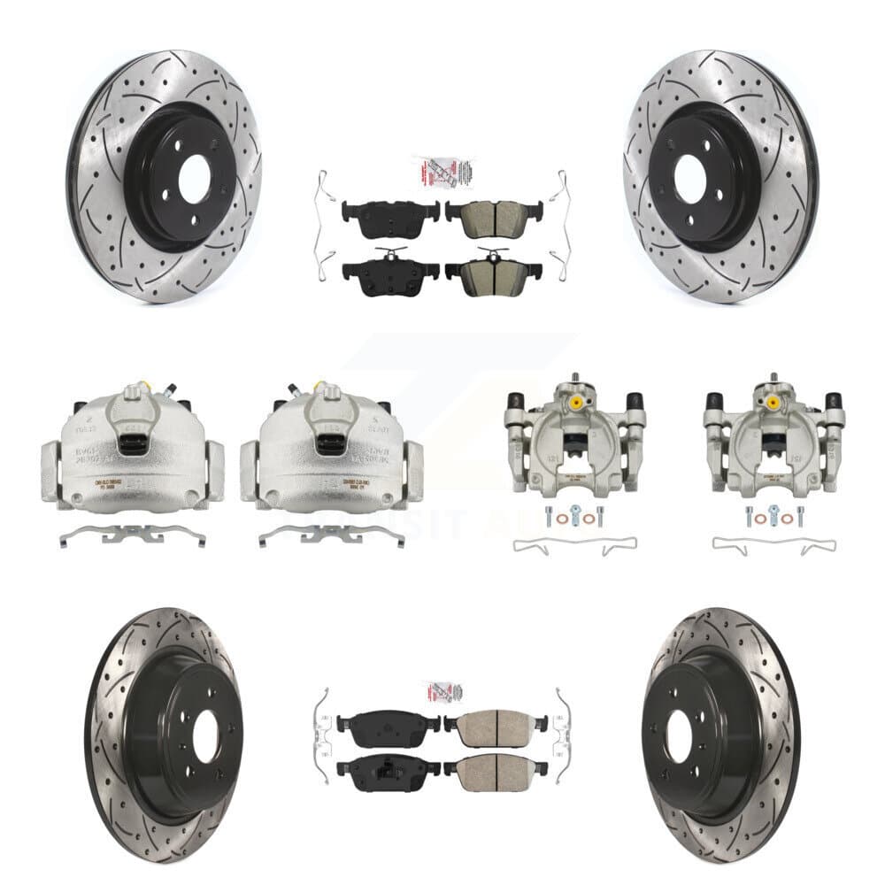 Transit Auto - KCD-101198N - Front and Rear Disc Brake Kits image 1