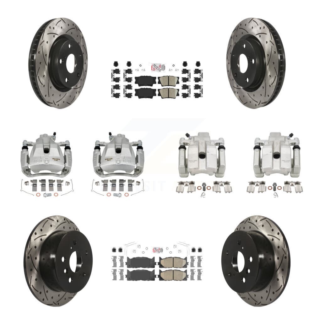 Transit Auto - KCD-101200N - Front and Rear Disc Brake Kits image 1