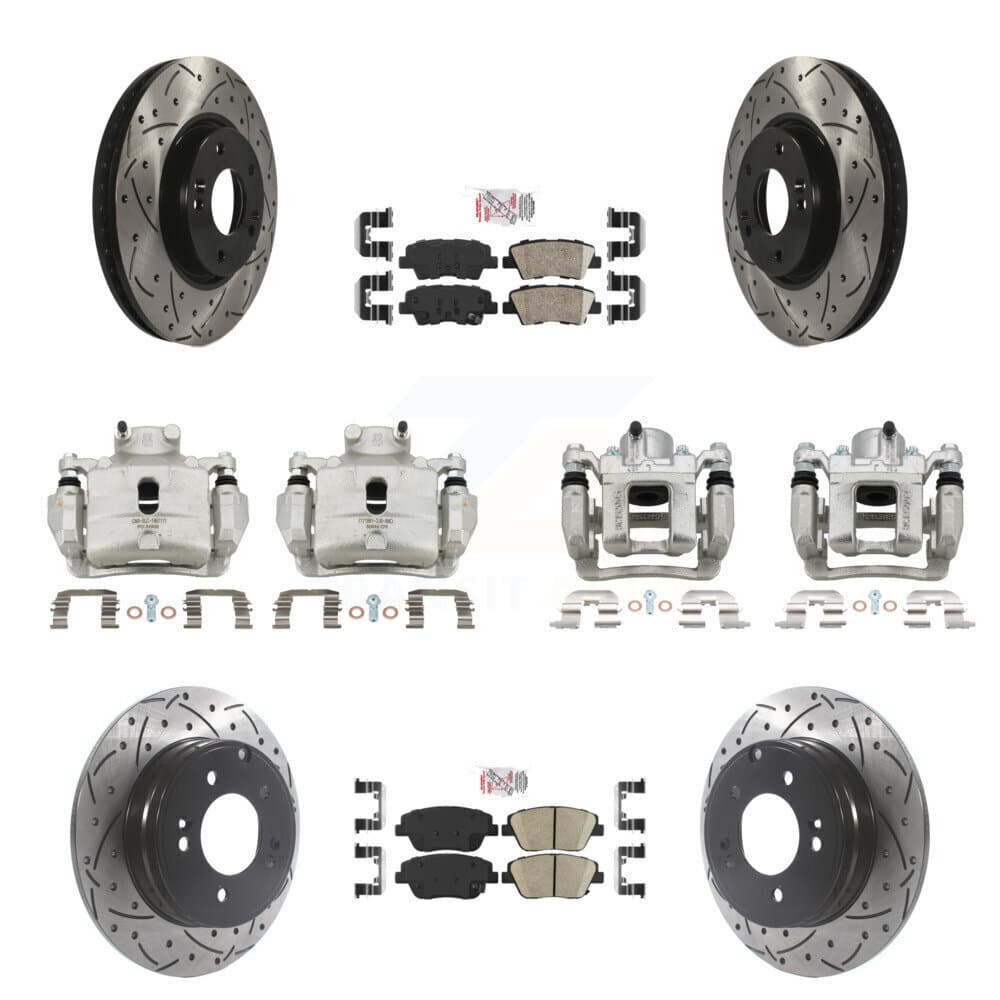 Transit Auto - KCD-101209N - Front and Rear Disc Brake Kits image 1