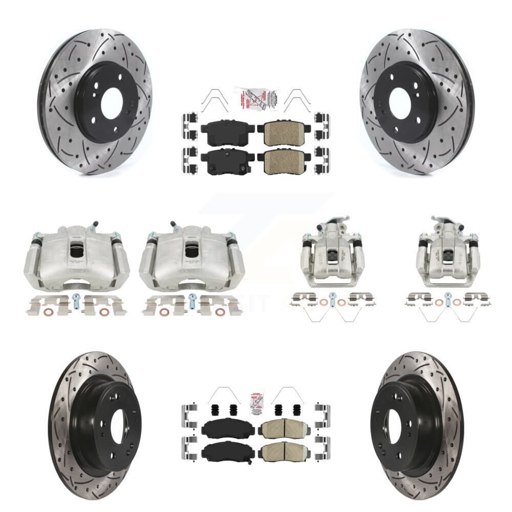 Transit Auto - KCD-101229N - Front and Rear Disc Brake Kits image 1