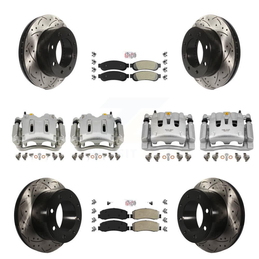 Transit Auto - KCD-101243N - Front and Rear Disc Brake Kits image 1