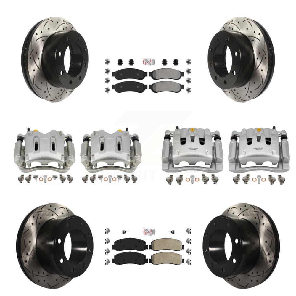 Transit Auto - KCD-101244N - Front and Rear Disc Brake Kits image 1