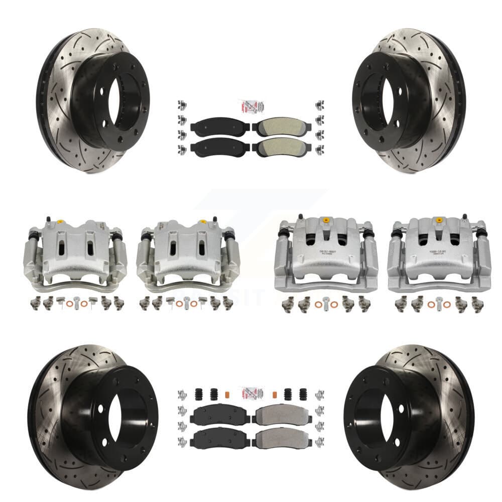 Transit Auto - KCD-101251N - Front and Rear Disc Brake Kits image 1