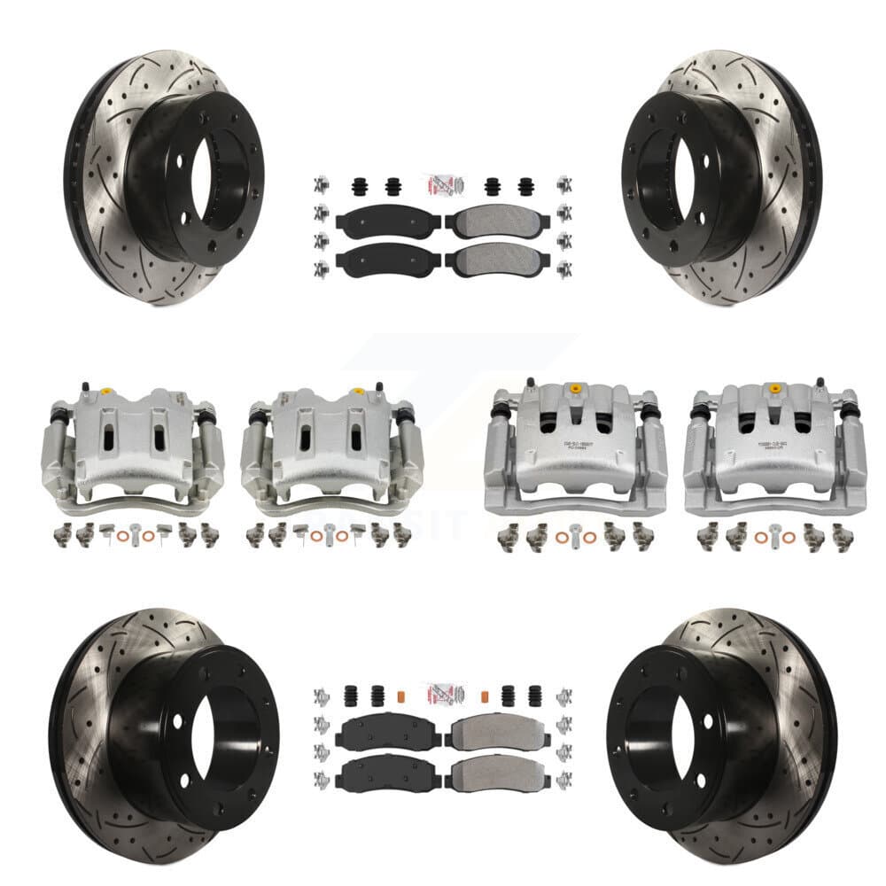 Transit Auto - KCD-101252N - Front and Rear Disc Brake Kits image 1