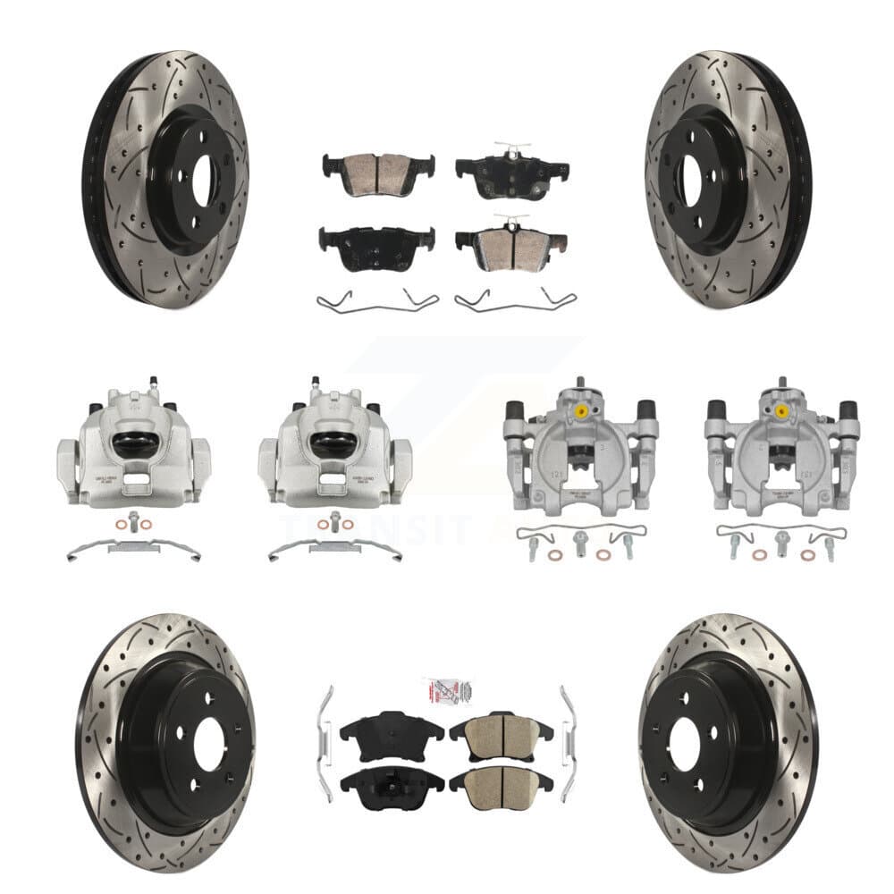 Transit Auto - KCD-101712N - Front and Rear Disc Brake Kits image 1