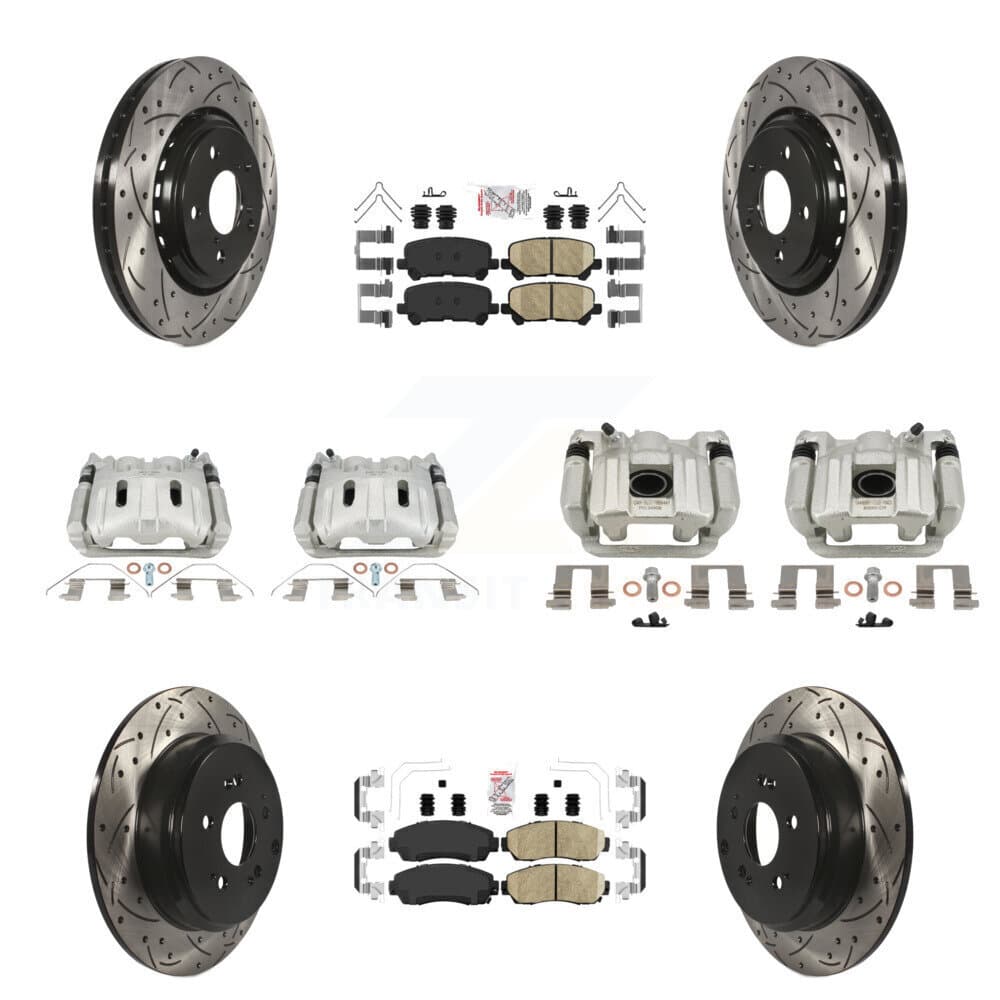 Transit Auto - KCD-101719N - Front and Rear Disc Brake Kits image 1