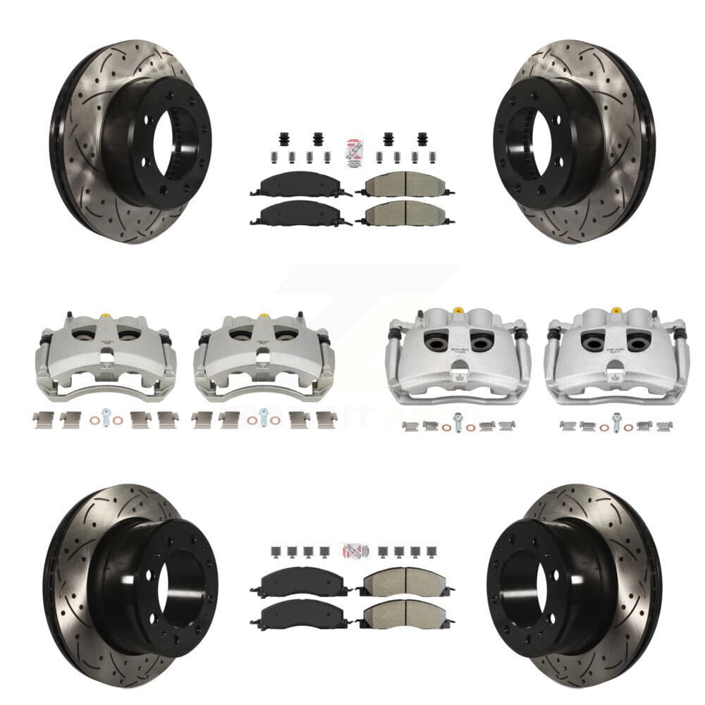 Transit Auto - KCD-101724N - Front and Rear Disc Brake Kits image 1