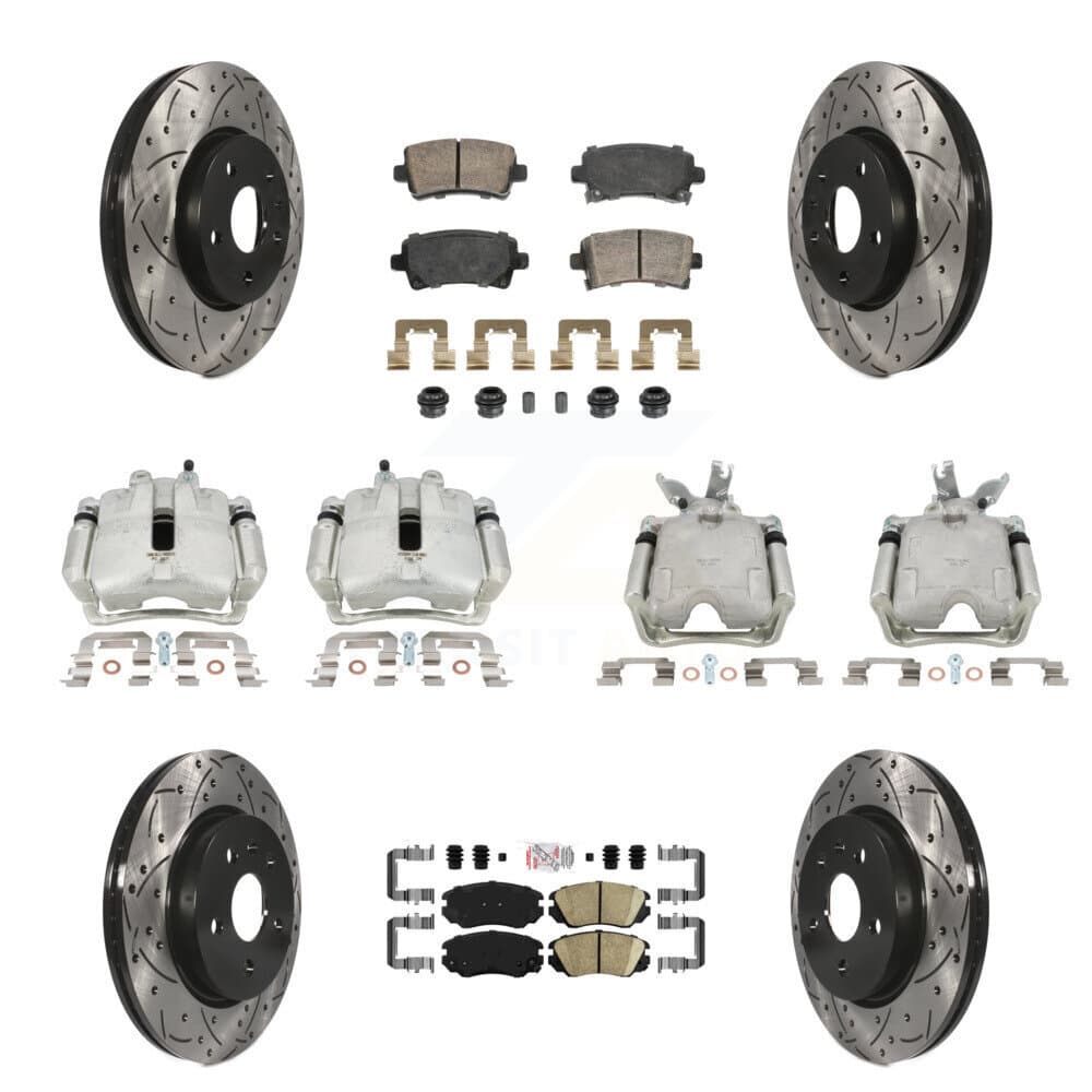Transit Auto - KCD-101747N - Front and Rear Disc Brake Kits image 1