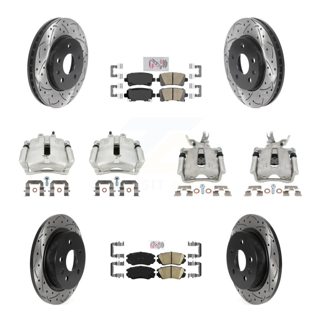 Transit Auto - KCD-101754N - Front and Rear Disc Brake Kits image 1