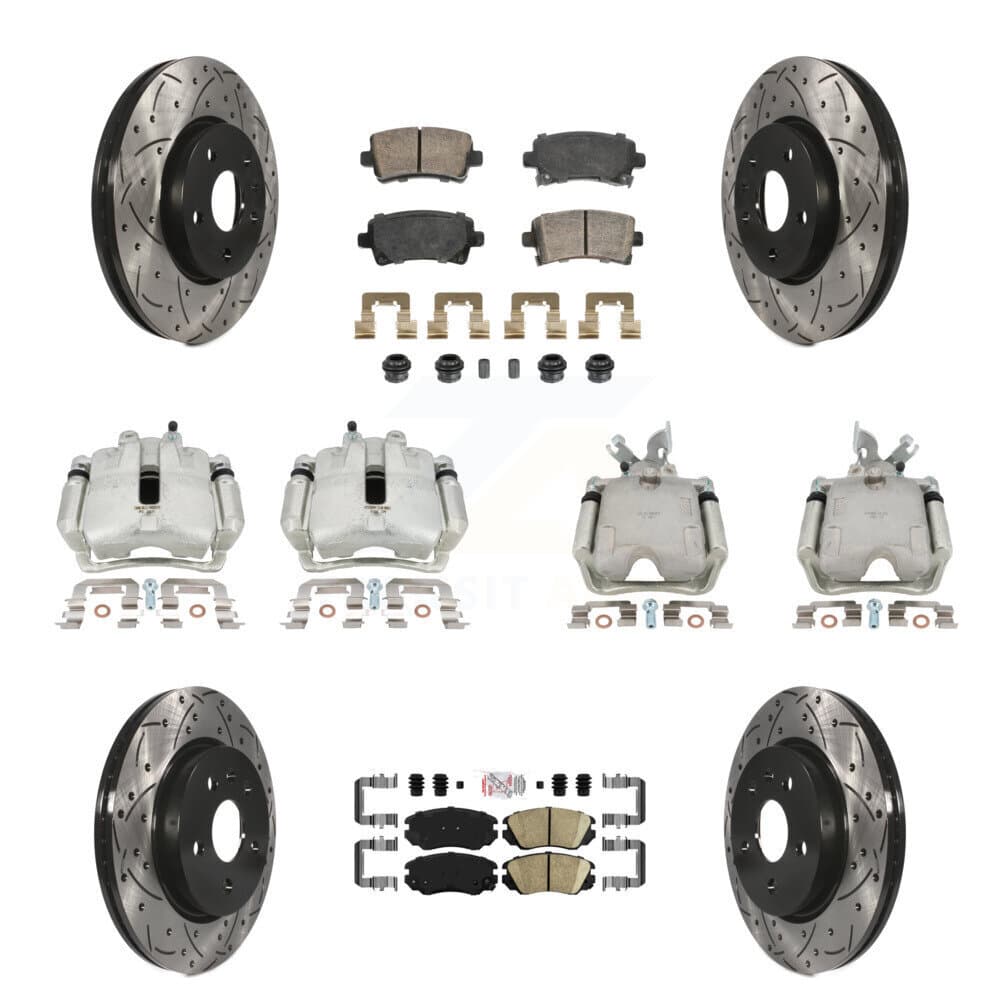 Transit Auto - KCD-101755N - Front and Rear Disc Brake Kits image 1