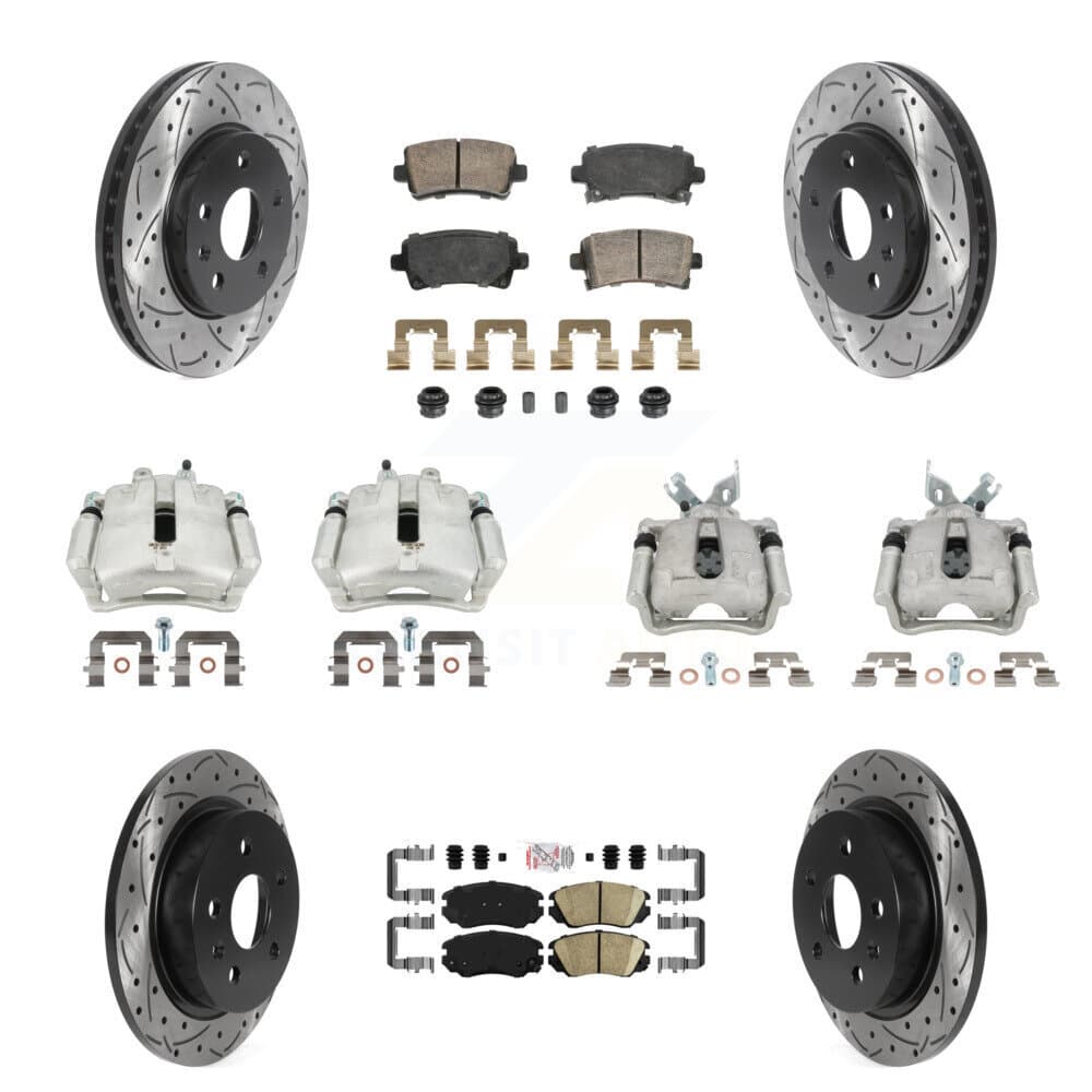 Transit Auto - KCD-101759N - Front and Rear Disc Brake Kits image 1