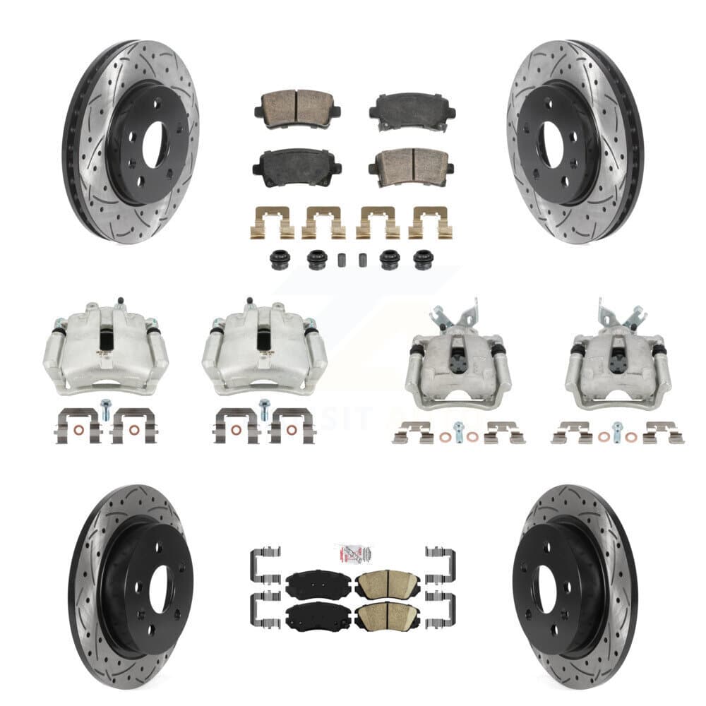 Transit Auto - KCD-101761N - Front and Rear Disc Brake Kits image 1