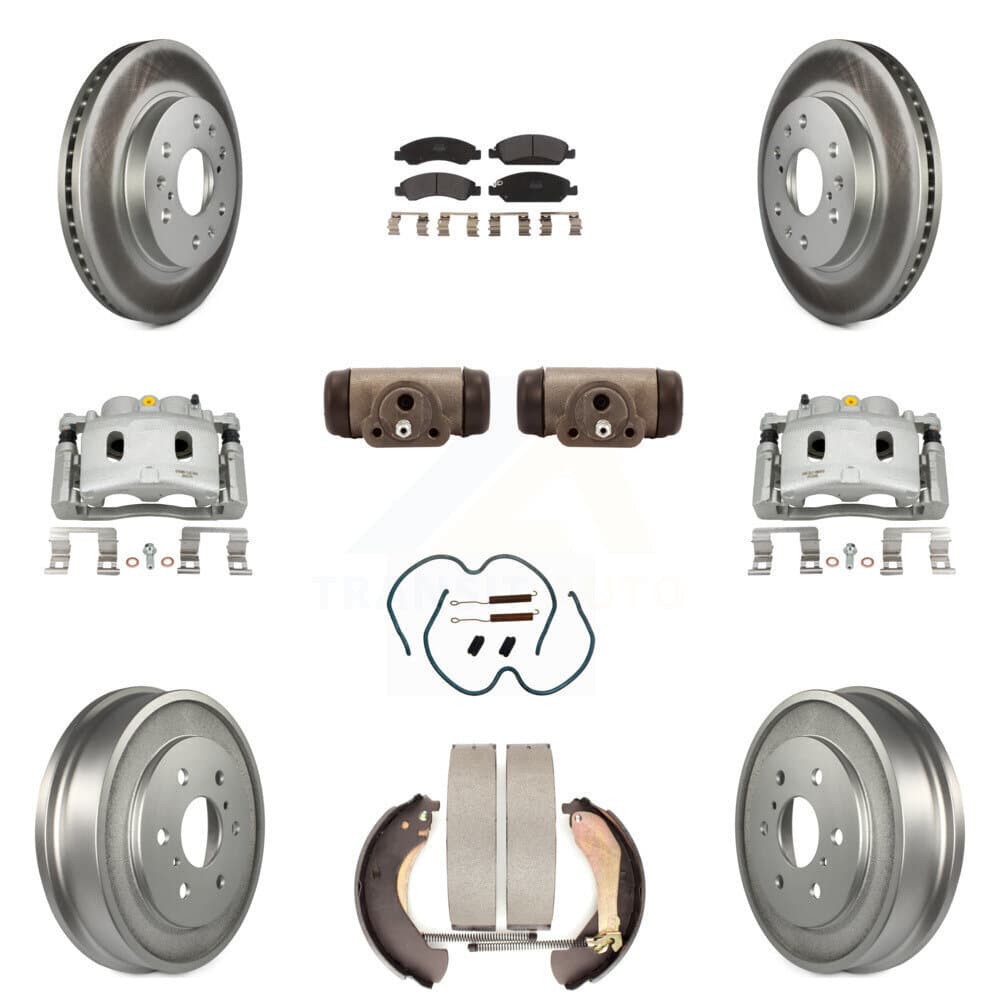 Transit Auto - KCG-100355P - Front and Rear Disc Brake Kits image 1
