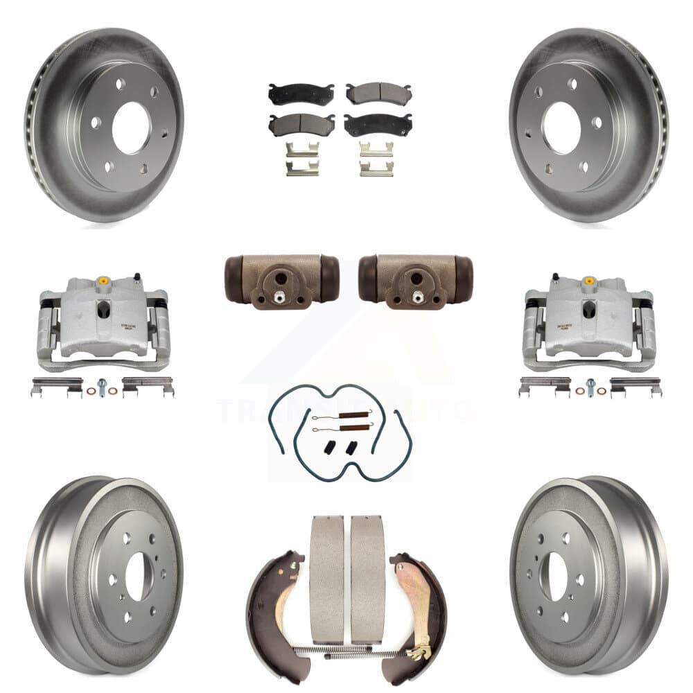 Transit Auto - KCG-100356P - Front and Rear Disc Brake Kits image 1