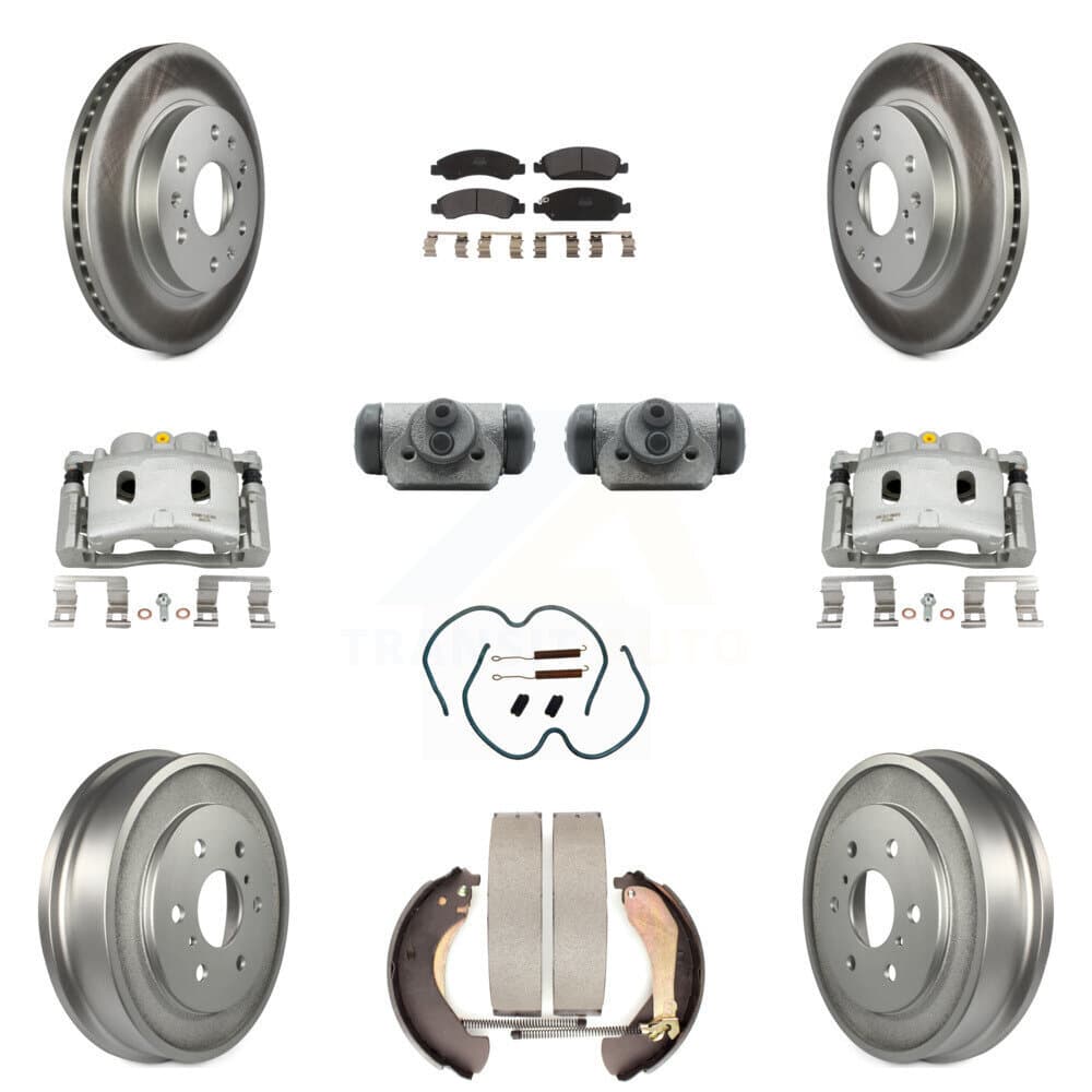 Transit Auto - KCG-100357P - Front and Rear Disc Brake Kits image 1