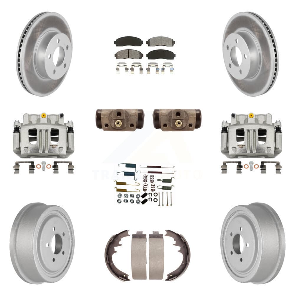 Transit Auto - KCG-100357S - Front and Rear Disc Brake Kits image 1
