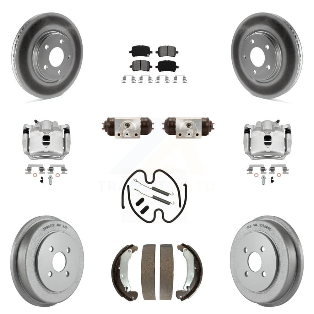 Transit Auto - KCG-100360S - Front and Rear Disc Brake Kits image 1