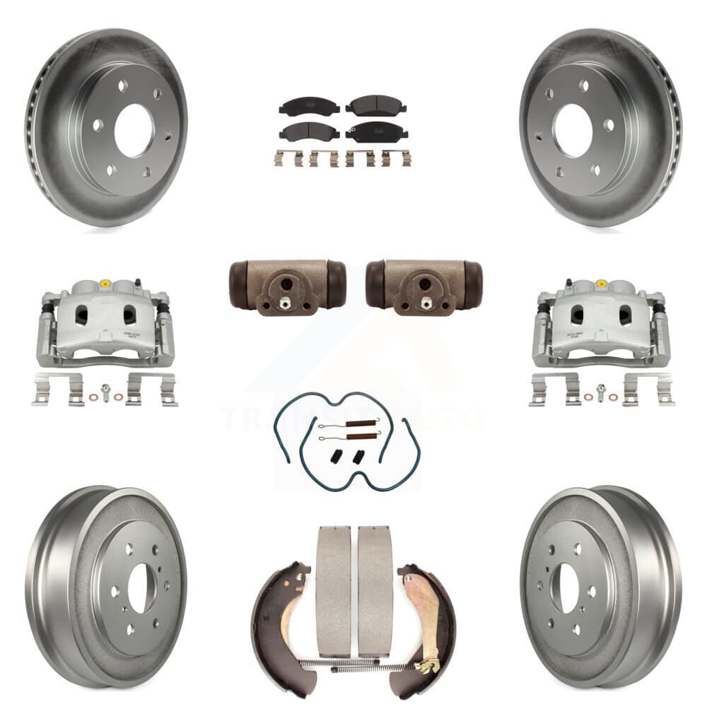 Transit Auto - KCG-100361P - Front and Rear Disc Brake Kits image 1