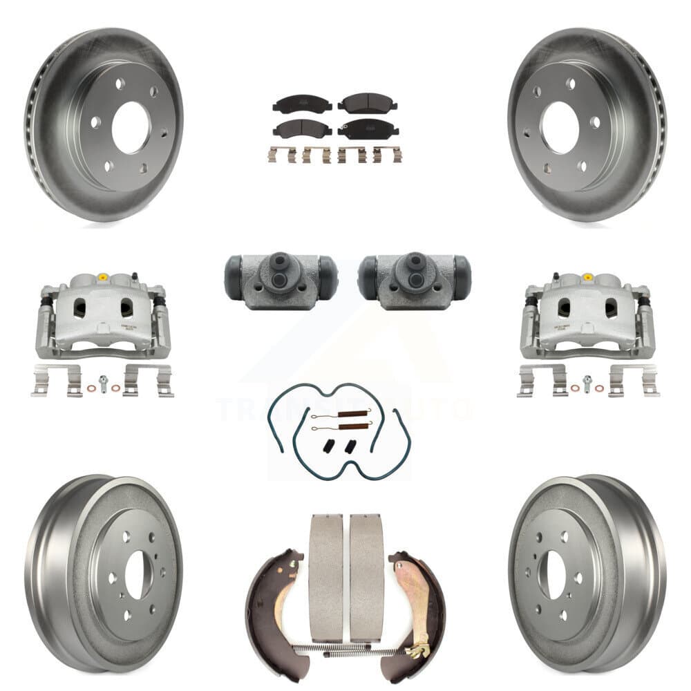 Transit Auto - KCG-100362P - Front and Rear Disc Brake Kits image 1