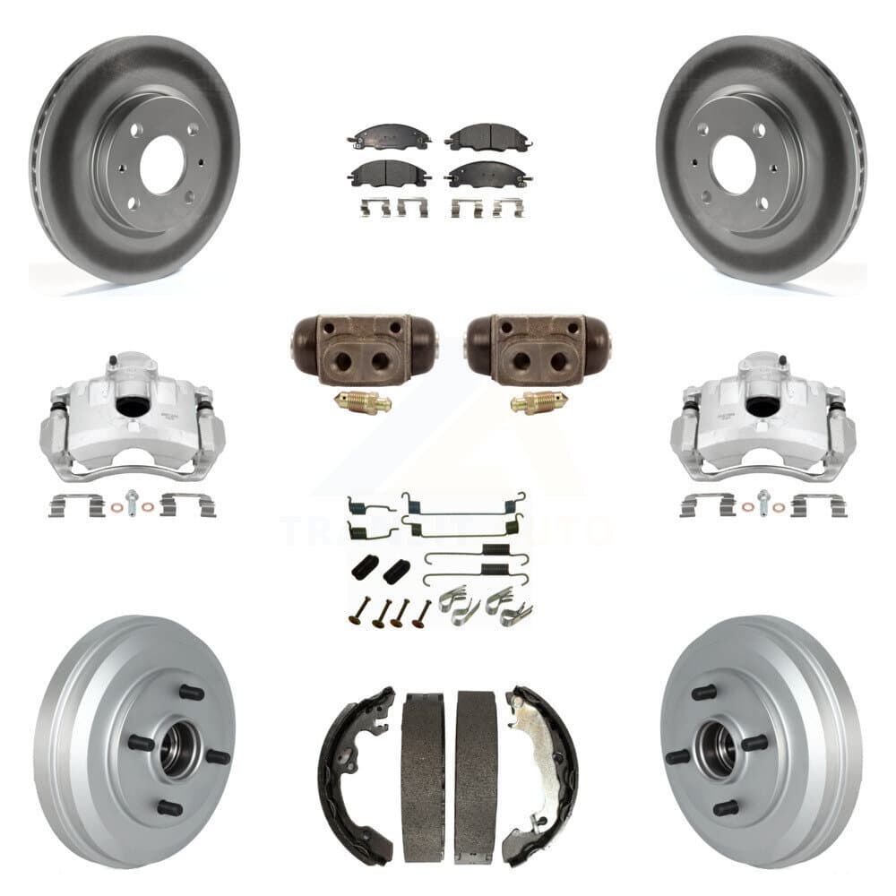 Transit Auto - KCG-100366P - Front and Rear Disc Brake Kits image 1