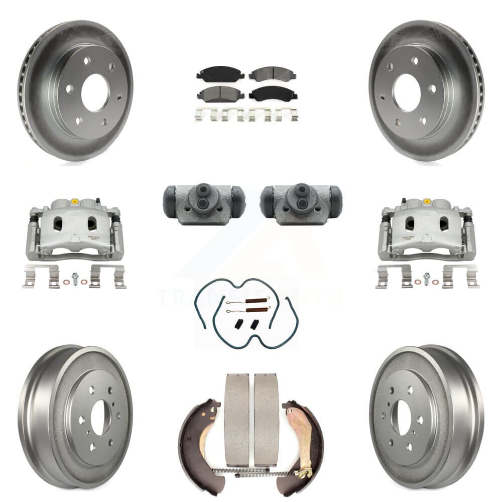 Transit Auto - KCG-100368S - Front and Rear Disc Brake Kits image 1