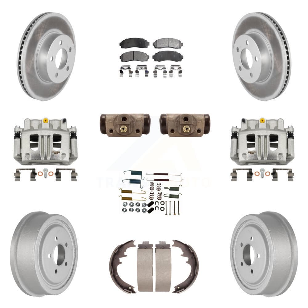 Transit Auto - KCG-100368T - Front and Rear Disc Brake Kits image 1