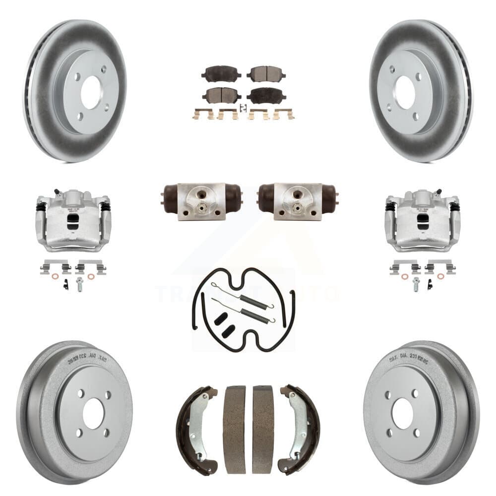 Transit Auto - KCG-100369T - Front and Rear Disc Brake Kits image 1