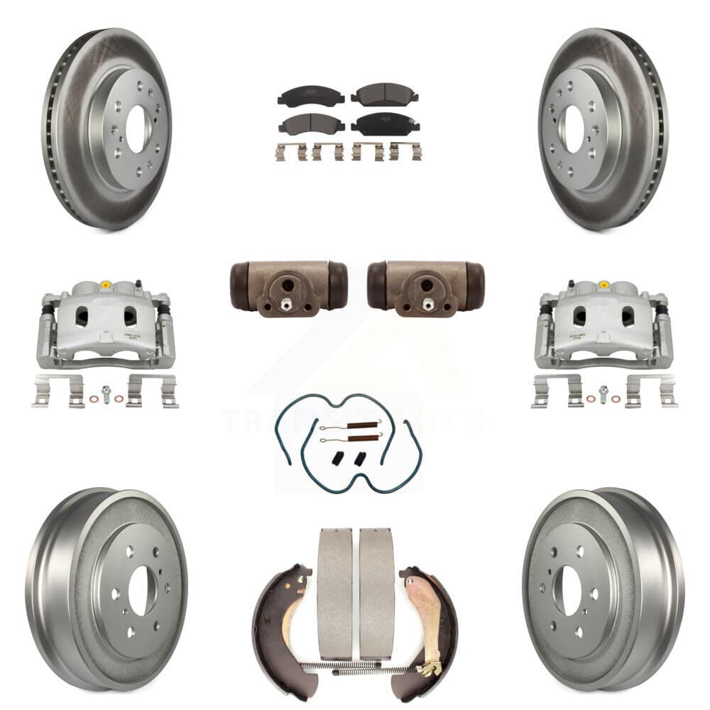 Transit Auto - KCG-100374T - Front and Rear Disc Brake Kits image 1
