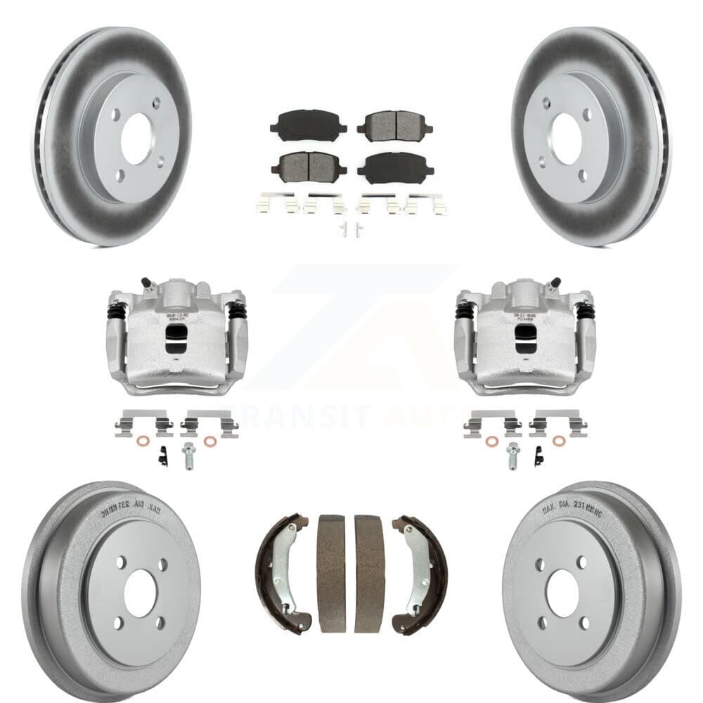 Transit Auto - KCG-100378S - Front and Rear Disc Brake Kits image 1