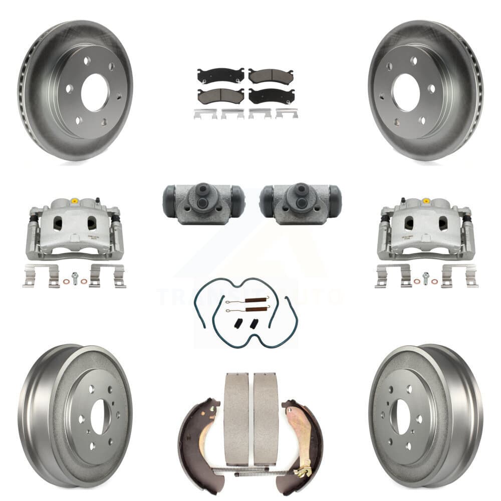 Transit Auto - KCG-100379C - Front and Rear Disc Brake Kits image 1