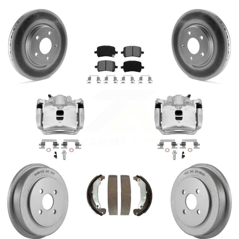 Transit Auto - KCG-100379S - Front and Rear Disc Brake Kits image 1