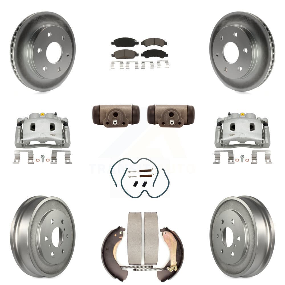 Transit Auto - KCG-100380C - Front and Rear Disc Brake Kits image 1