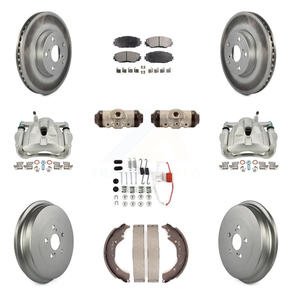 Transit Auto - KCG-100380P - Front and Rear Disc Brake Kits image 1