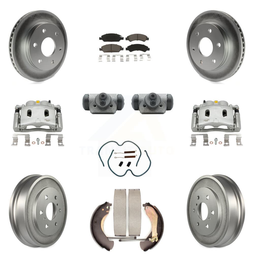 Transit Auto - KCG-100381C - Front and Rear Disc Brake Kits image 1