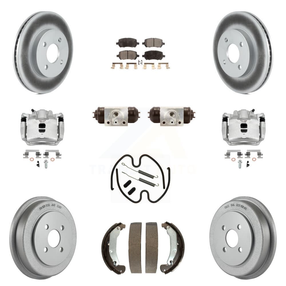 Transit Auto - KCG-100382P - Front and Rear Disc Brake Kits image 1
