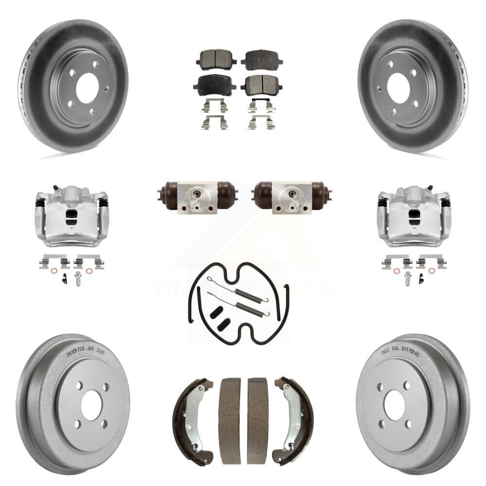 Transit Auto - KCG-100383P - Front and Rear Disc Brake Kits image 1