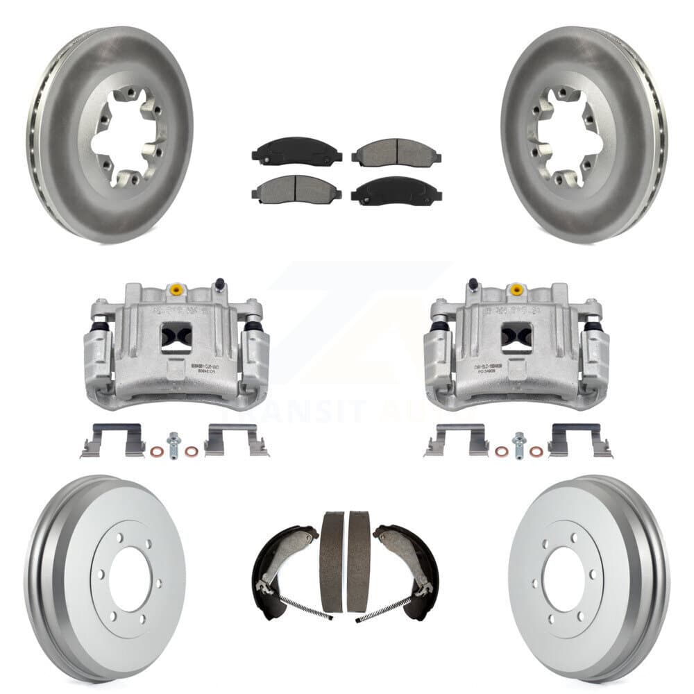 Transit Auto - KCG-100389S - Front and Rear Disc Brake Kits image 1