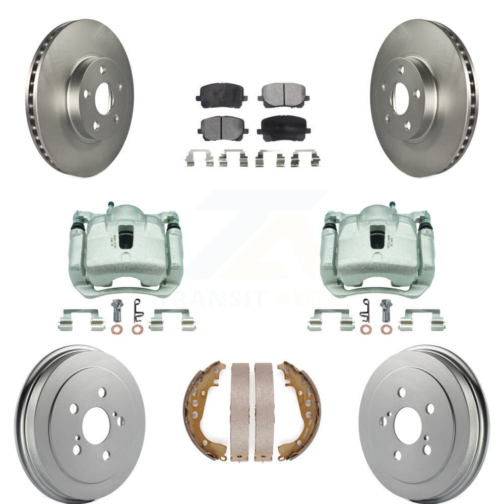 Transit Auto - KCG-100395P - Front and Rear Disc Brake Kits image 1