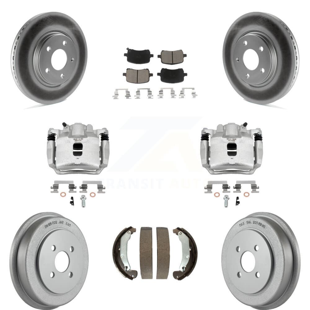 Transit Auto - KCG-100396C - Front and Rear Disc Brake Kits image 1