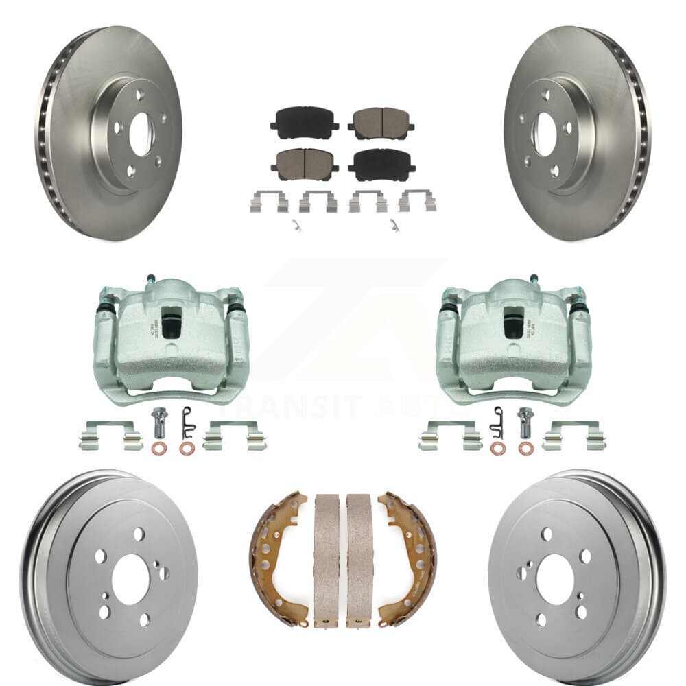 Transit Auto - KCG-100418C - Front and Rear Disc Brake Kits image 1