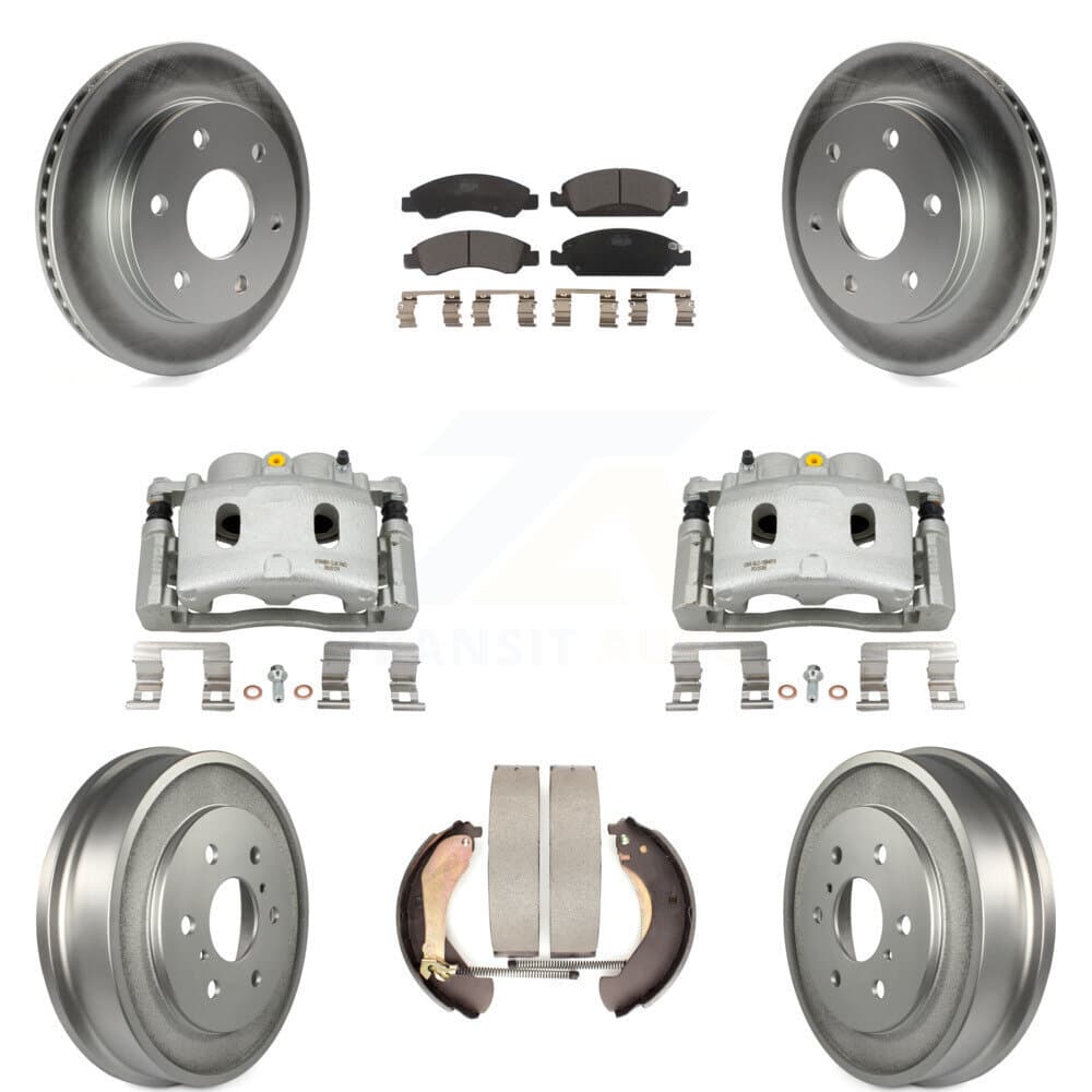 Transit Auto - KCG-100431T - Front and Rear Disc Brake Kits image 1
